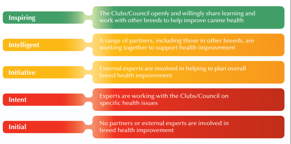 Breed health improvement strategy - diagram
