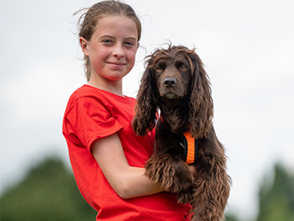 YKC member with their dog